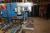 Welding plan 2000 x 1000 x 20 mm with attached bench drill and toolboard with contents