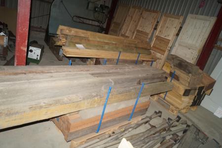 Various planks for truck.