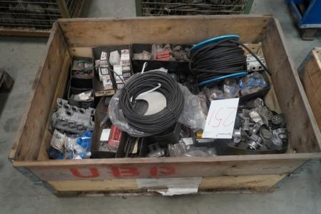 Various diesel engine parts, hoses, etc.