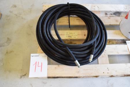Hydraulic hose with 1/2 "thread at both ends, unused