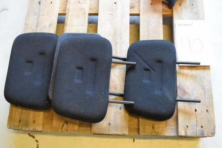 4 pcs. Headrests for tractor seats.