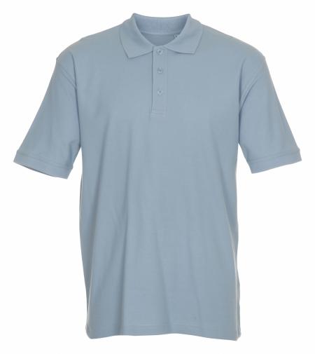 Company clothes without pressure unused: 20 STK. POLO, LIGHT BLUE, 100% cotton. S