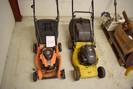 2 pcs. lawnmowers. not tested