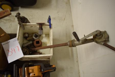 Box w. Oil pump, air tool + major peaks