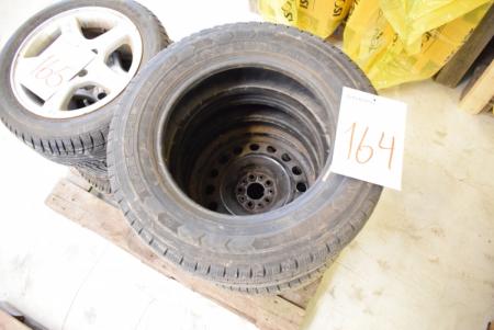 4 pcs. tires 195/70 R 15 C