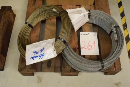1 rulle wire 10 mm - 66 m + 1 rulle wire 12 mm - 70 m