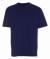 Company clothes without pressure unused: 50 pcs. Round neck T-shirt, cobalt, 100% cotton. 35 S - 15 M