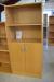 Filing cabinet m. 2 doors and shelves 80 x 176 cm + rack 120 x 71 cm + rack 101 x 71 cm
