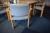 Konferencebord 140 x 2870 cm + 8 stole 