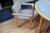 Ovaler Tisch mit 5 Stühlen im Topf + Weeping