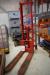 Pallet / height promises marked. NH 1000 kg, lifting height 610 mm. tested