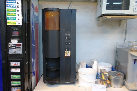 Kaffemaskine Wittenborg + Cosmetal vandautomat + vandrensningssystem  