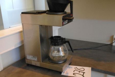 Kaffemaskine Bravilor Bonamat model novo-2