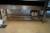 AB Boras Pizza oven with 3 ovens. Type 1320-314111 3 deck. 235X90X203 cm on wheels.
