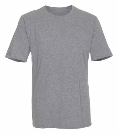 Firmatøj uden tryk ubrugt: 35 stk. rundhalset T-shirt, SPORT GREY, 100% bomuld .  5 XS - 7 S - 7 M -16 XL