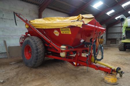 Manure spreader Bredal B6 Chassis no. 362 year 1987