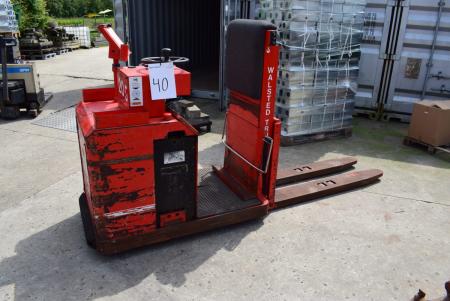 Shelf truck, mrk. Walsted, year. 2000, lifting 1200 kg, lift height 60 cm, type EHLFEH 12