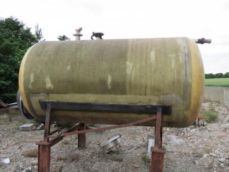 Fiberglas-Behälter, 6000 Liter