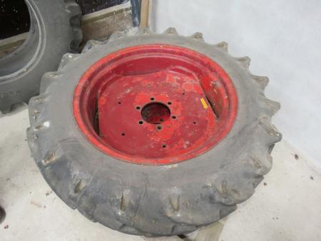 Tires with rims 10-28