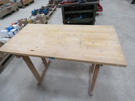Work and small workbench without legs