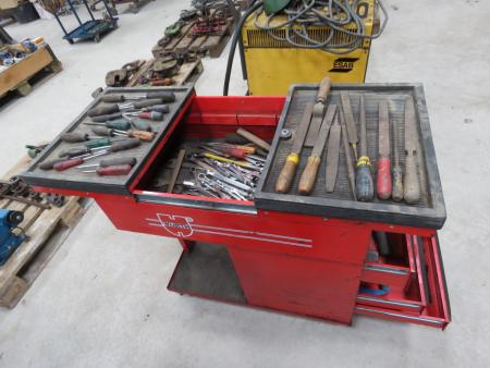 Tool trolley with content Würth