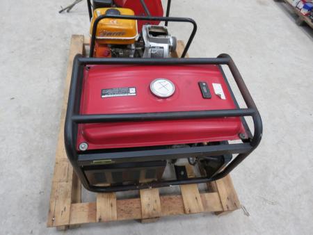 Generator and pump (condition unknown)