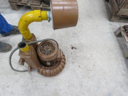 Blower suction filter with 1.5 kW