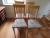 4 pcs dining chairs in beechwood