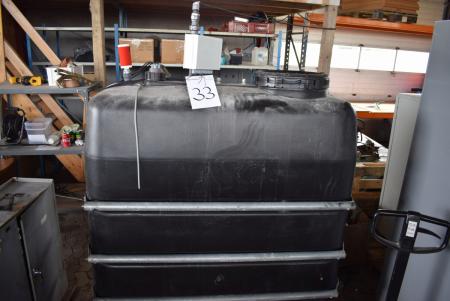 Wassertank PVC 1500 L