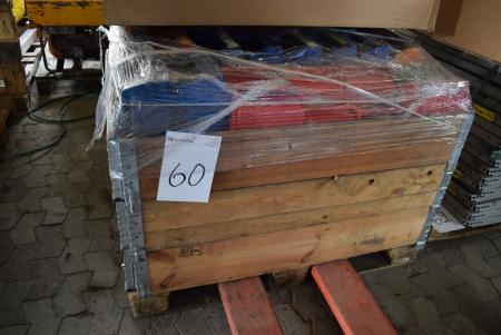Pallet with div. Plastic Storage Boxes