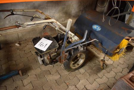 2 hjulet traktor med fejekost, mrk. BCS 602