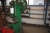 Excenter press, DPF including tools on 3 section rack