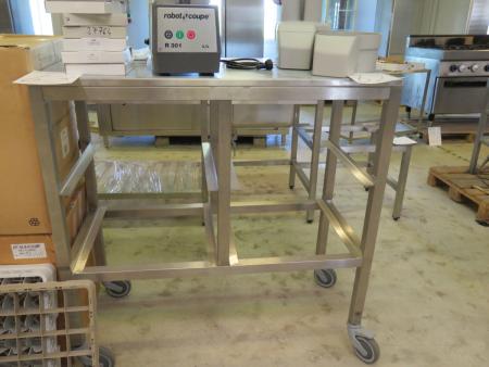 Stainless steel roll table 114x53x115 cm