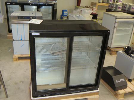 Back Bar "Coolhead" BBC208S capacity208 liter with slider targets B: 900 x D: 520 x H: 900 automatic defrost.