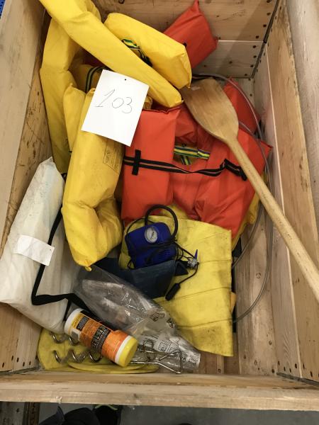 Div pump rescue vest + 1 pc 12v, missing pump stic