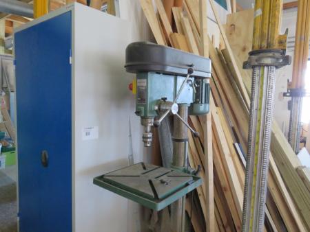 Drill press, speed 12, model CH-25 årg.1996, 380V 2,8Amp. Land can be tilted