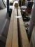 2 pieces laminated wooden beams 44 x 12 cm lengths of about 5.49 m and 5,98 m + 1 glulam beam 32 x 11.5 cm length of approximately 5,42 meters