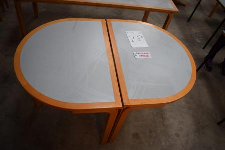 Ovalt bord 90 x 140 cm