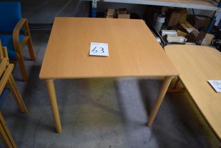 Tabelle 100 x 100 cm