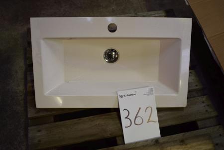 Håndvask D 36 x B 62 cm