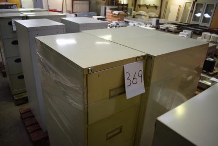 3 pieces. File Cabinets