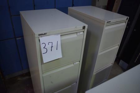2 pcs. File Cabinets