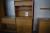 2 pcs. filing cabinets m. tambour door 80 x 80 cm