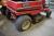Garden Tractor, mrk. MTD. The front and rear wheel punctured