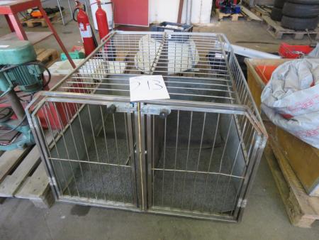 Dog crate for car B: 100,5 cm, D: 90 cm, H: 66 cm