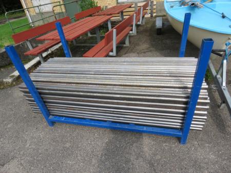 Pallet with round iron length 1780 mm Ø 30 mm
