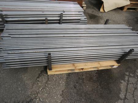 Pallet with round bars Ø30 mm length 2200 mm