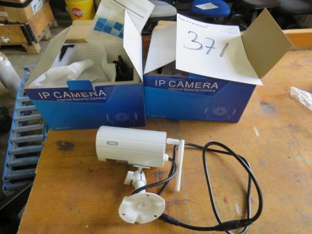 3 pcs. IP surveillance cameras