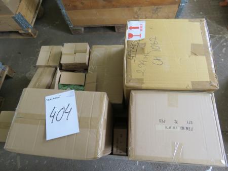Pallet with ca. 1000. Assorted christmas decorations