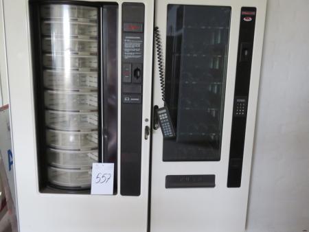 2 pcs. Wittenborg vending machines for payment cards (condition unknown)